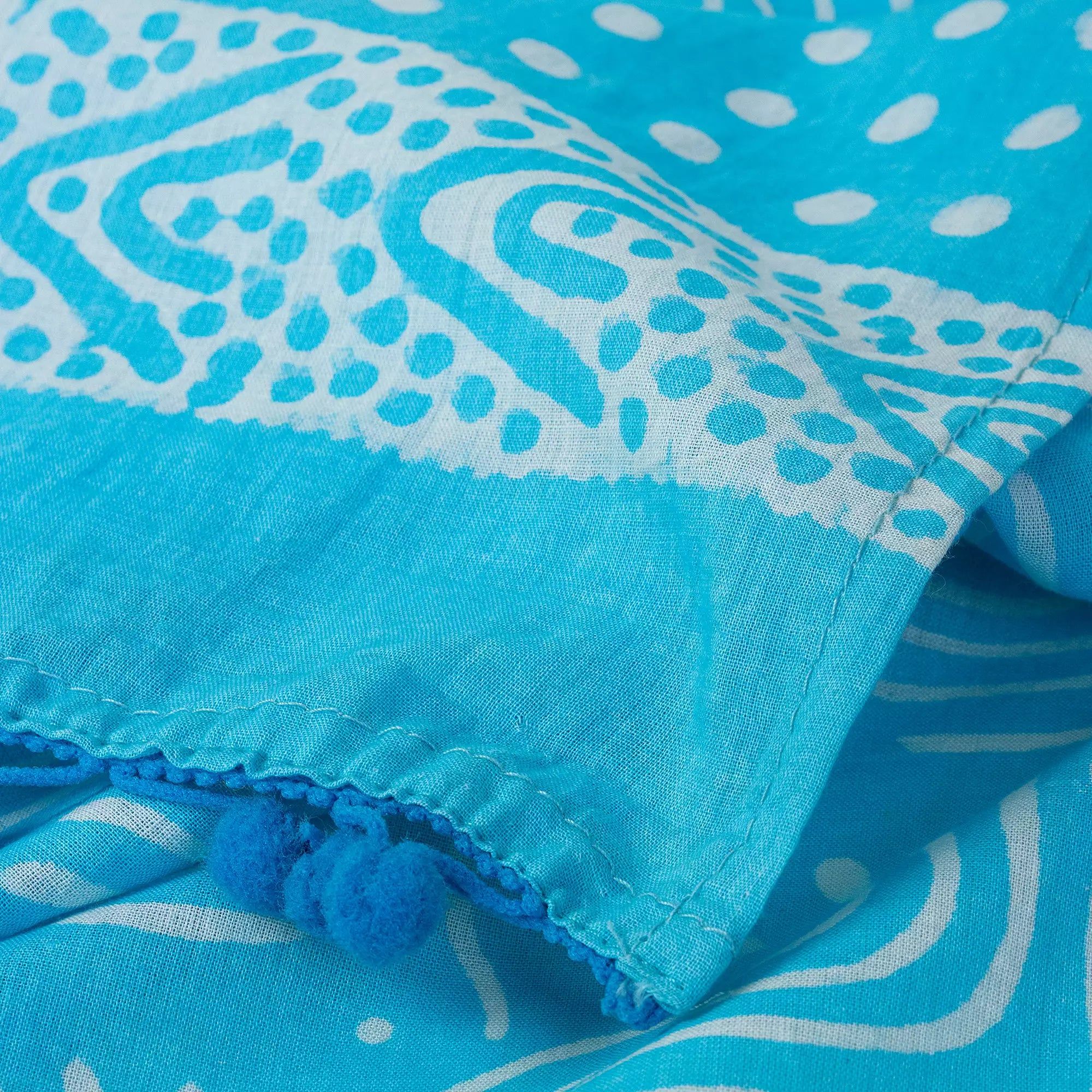 Hand Block Printed Cotton Dupatta for Woman Daily Use